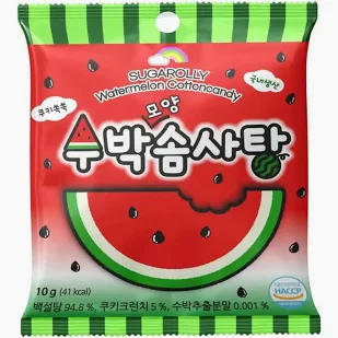 SUGAROLLY Watermelon Cotton Candy 10g