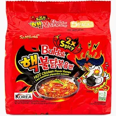 SAMYANG 2xSpicy Buldak Hot Chicken Ramen (Pack of 5) 700g