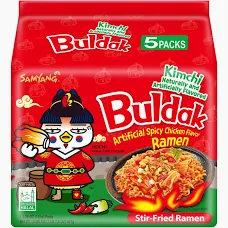 SAMYANG Kimchi Buldak Hot Chicken Ramen (Pack of 5) 675g