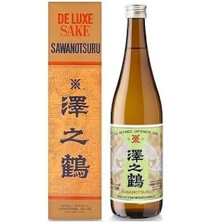 SAWANOTSURU Japanese Deluxe Sake Alc 14.5%Vol. 沢之鶴 日本清酒 720ml