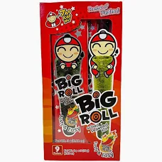 TAO KAE NOI Big Roll - Grilled Seaweed Roll (Spicy Flavour) 3g x9 (27g)
