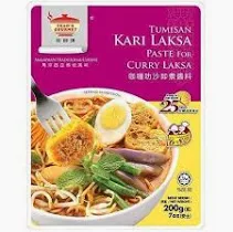 TEAN'S GOURMET Paste for Curry Laksa 200g
