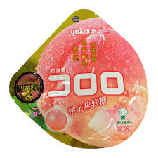 UHA Gummy Candy - Peach 52g