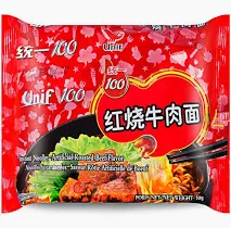 UNIF Instant Noodles - Artificial Roasted Beef Flavor 108g