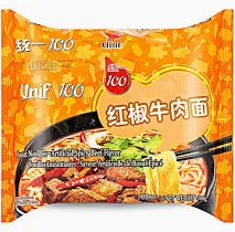 UNIF Instant Noodles - Artificial Spicy Beef Flavor 105g