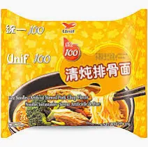 UNIF Instant Noodles - Artificial Stewed Pork Chop Flavor 105g