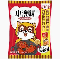 UNIF Noodle Snack - Spicy Crab Flavour 統一 小浣熊干脆面-味 35g