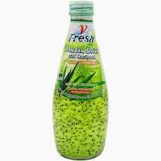 V-FRESH Pandan Drink with Basil Seed 290ml