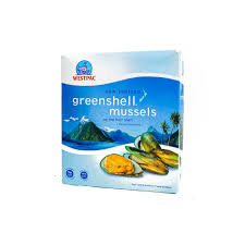 WESTPAC New Zealand Greenshell Mussels (on the half shell) 800g