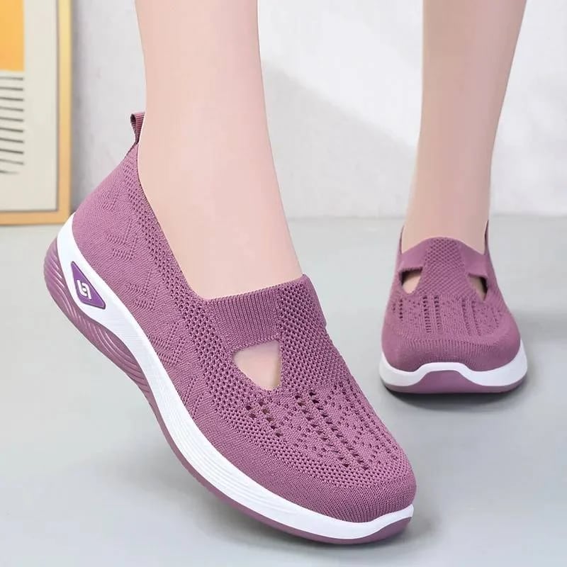[#1 Trending 2024] PREMIUM [Women's Woven Orthopedic Breathable Soft Shoes ] (SALE 70% OFF)