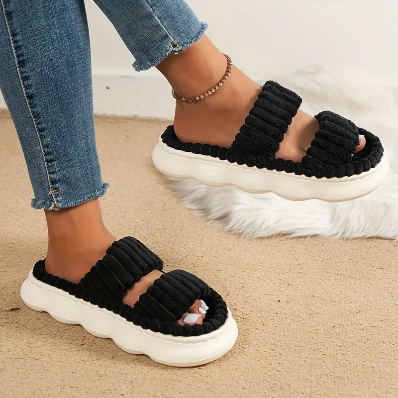  Women's Ultimate Comfort Plush Slippers