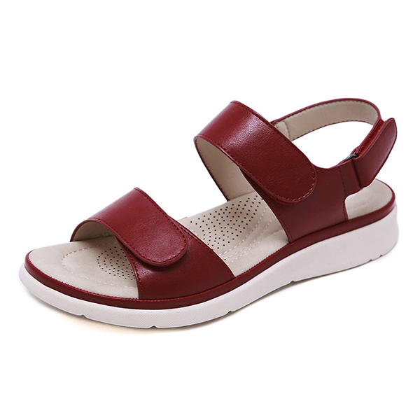 <Jun New>Casual Women Adjustable Flat Platform Beach Buckle Strap Sandals