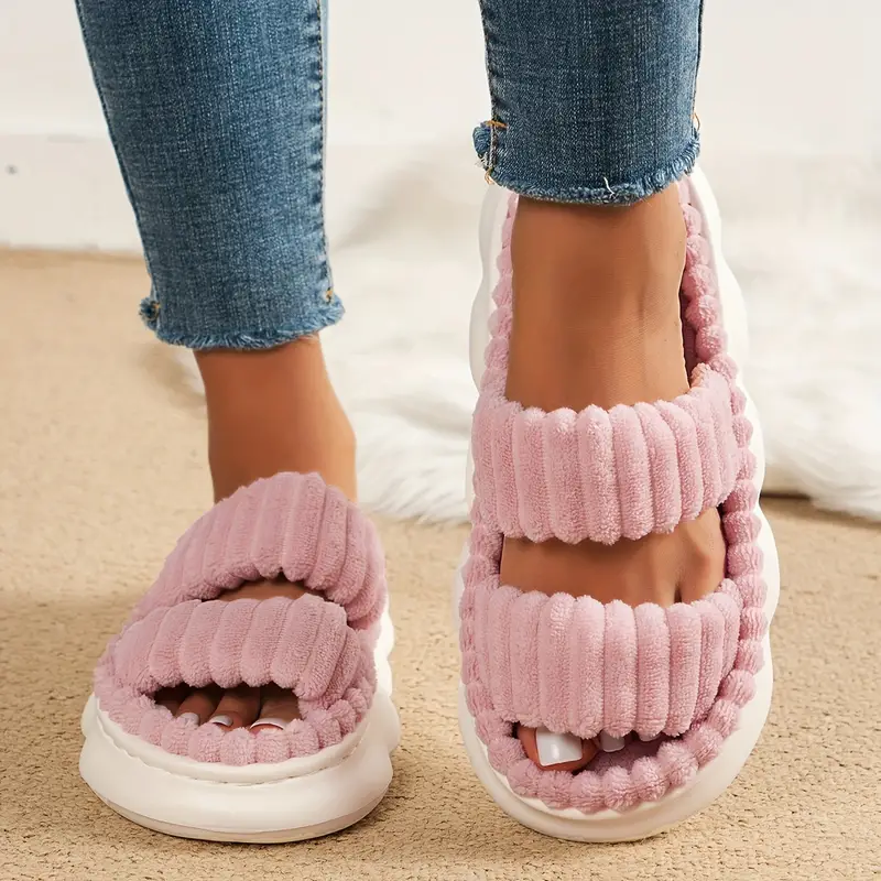  Women's Ultimate Comfort Plush Slippers