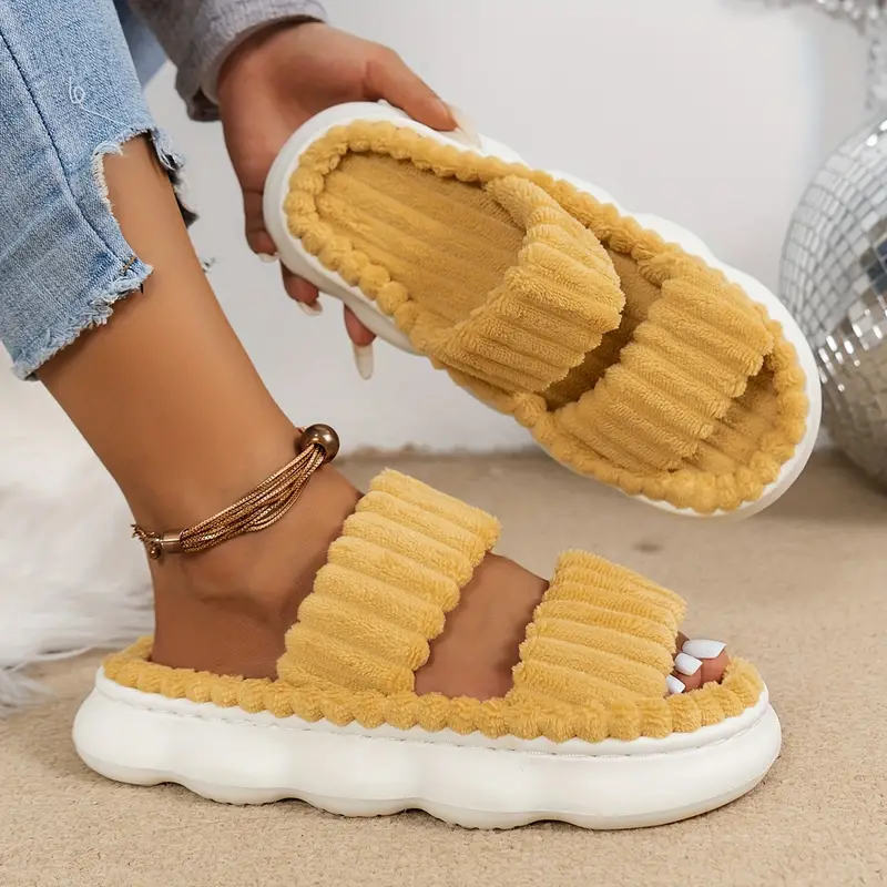  Women's Ultimate Comfort Plush Slippers