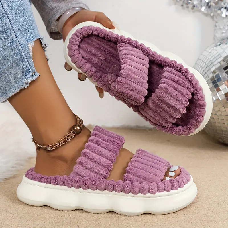 Women's Ultimate Comfort Plush Slippers