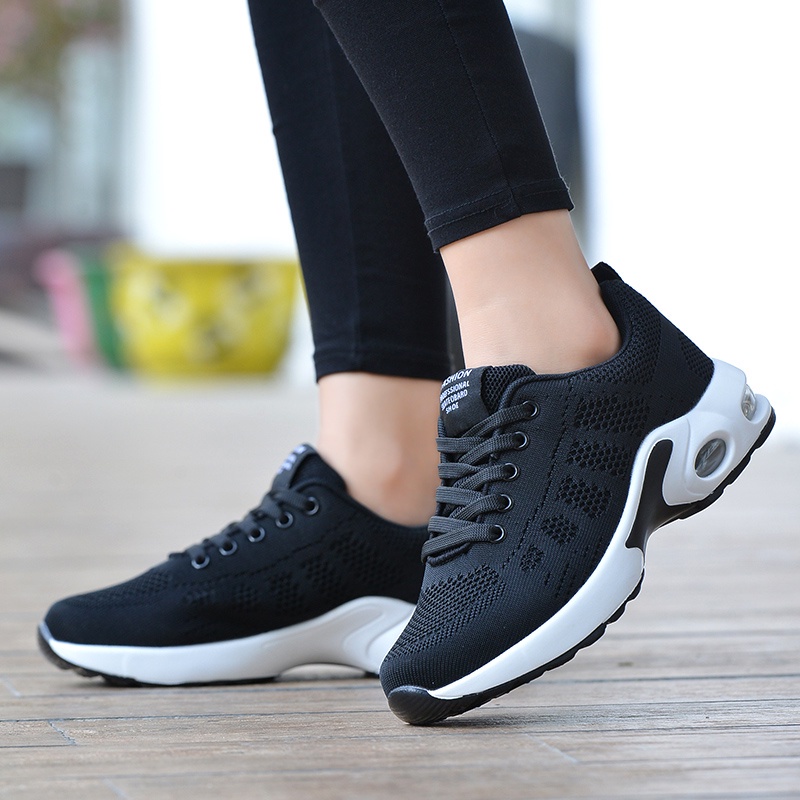 Women's Breathable Air Cushion Walking Sneakers