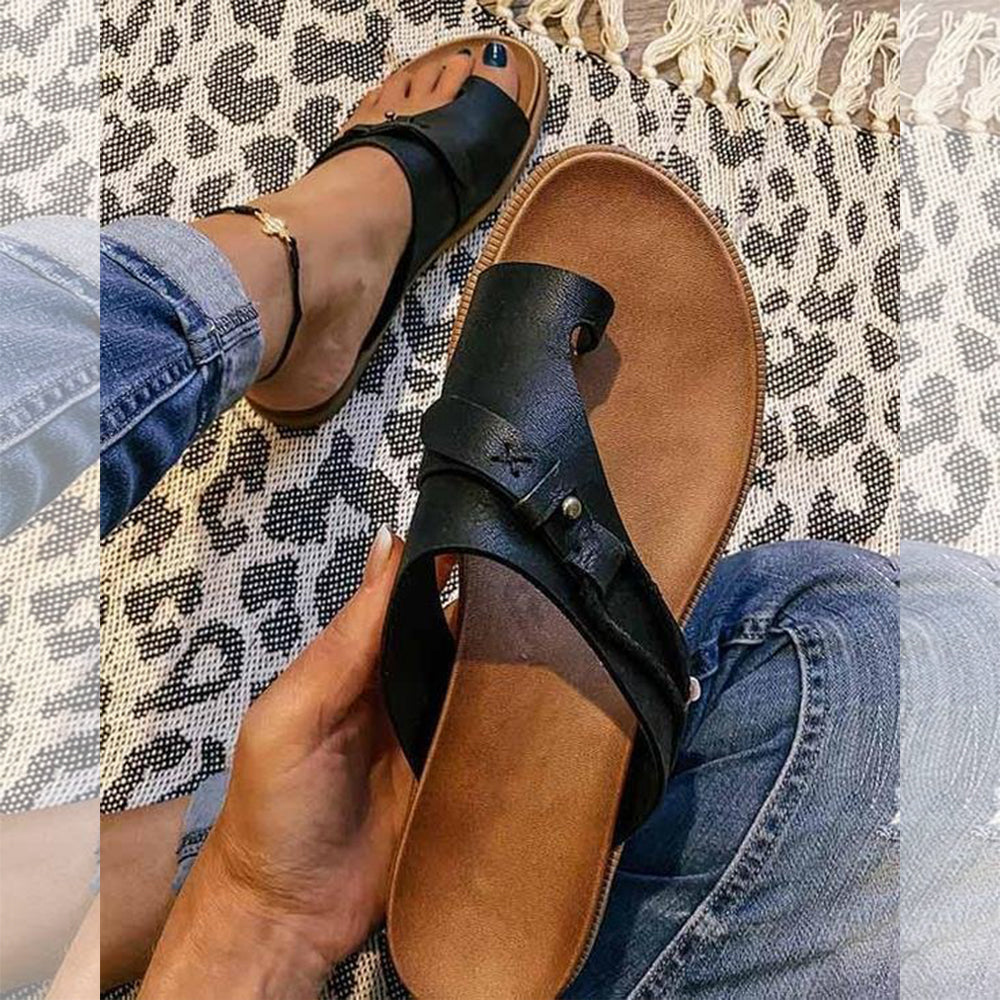 [#1 TRENDING SUMMER 2023] - Summer Soft Footbed Orthopedic Spong Sandals🔥-[MOTHER'S DAY 49% OFF🔥]