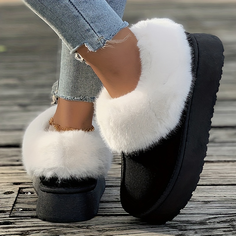🔥Last Day 50% OFF -Women's Plush Lined Furry Snow Boots