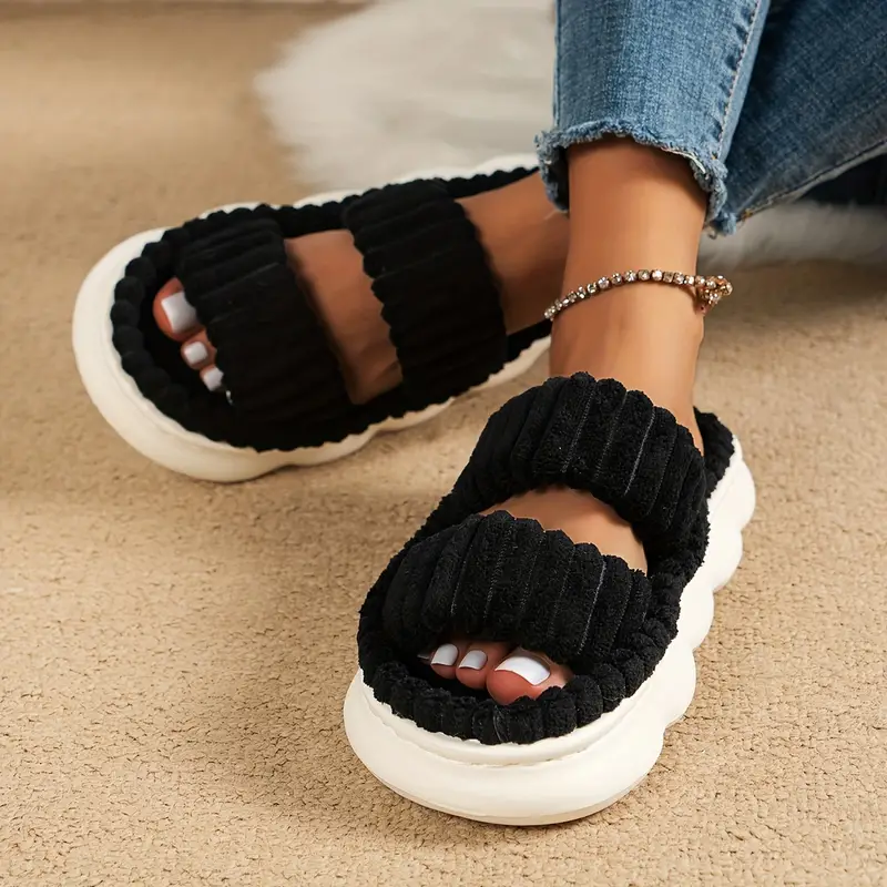  Women's Ultimate Comfort Plush Slippers