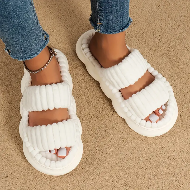  Women's Ultimate Comfort Plush Slippers