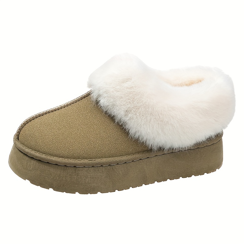 🔥Last Day 50% OFF -Women's Plush Lined Furry Snow Boots