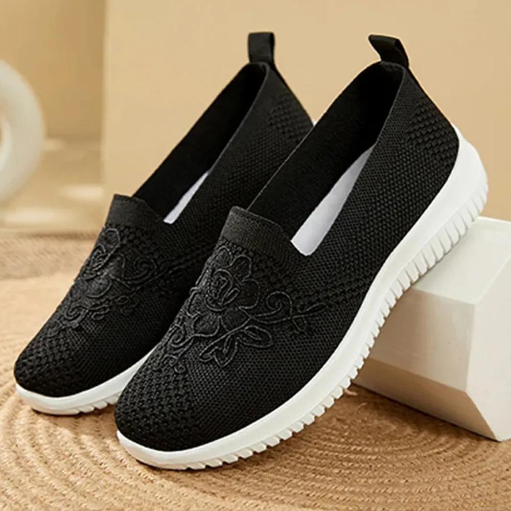 馃専50% OFF馃専Women's 2024 Breathable Hollow Out Flat Shoes