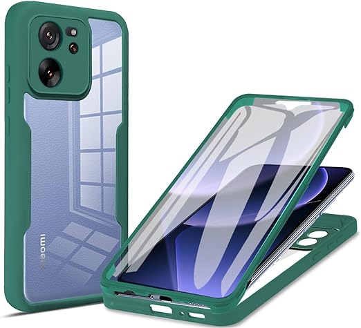 EnZo Clear Case for Xiaomi 13T /13T Pro, Full Surround Soft TPU with S