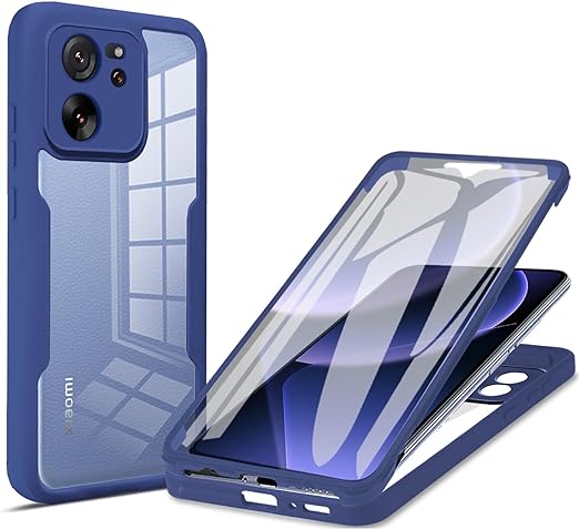 EnZo Clear Case for Xiaomi 13T /13T Pro, Full Surround Soft TPU with S