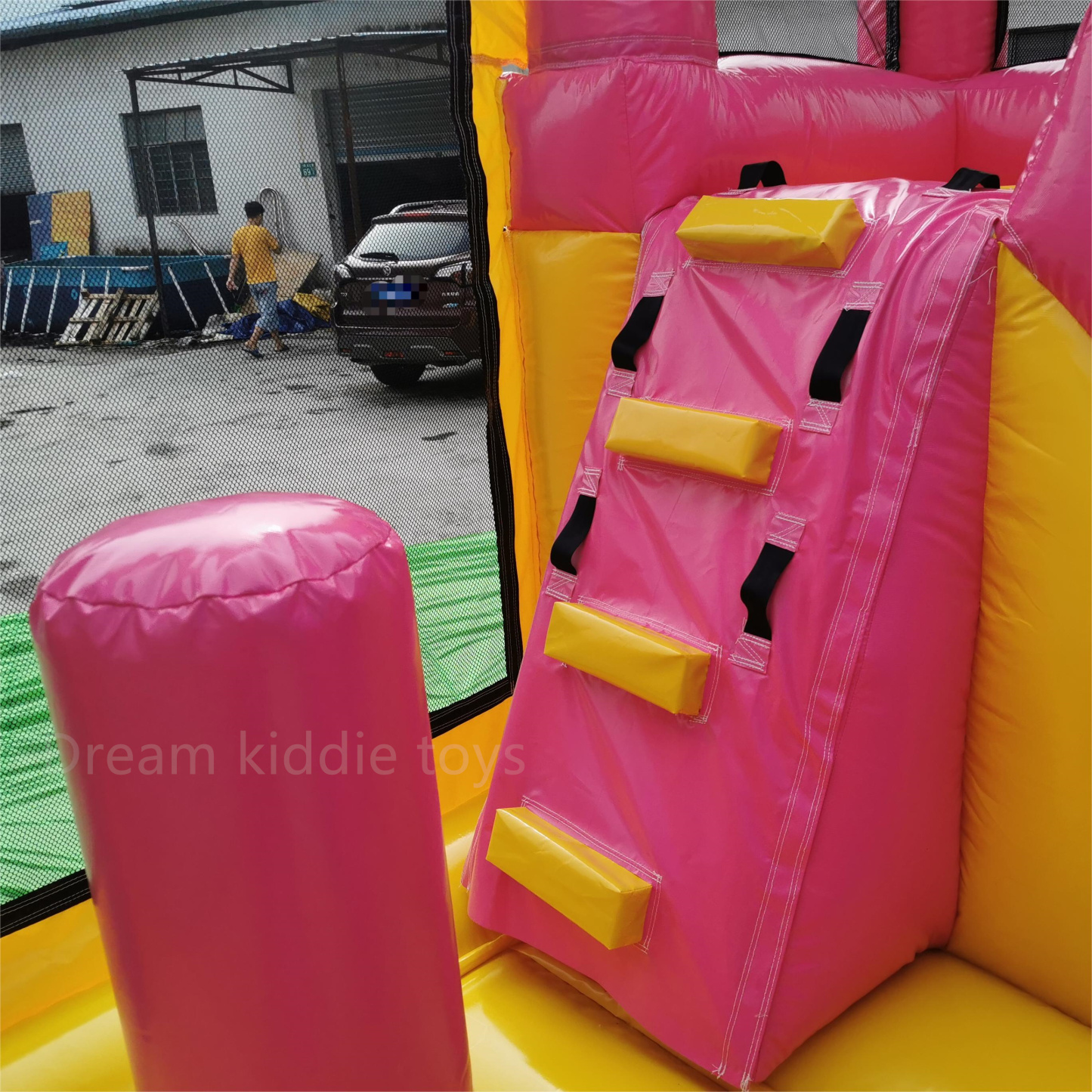 Unicorn Jumping Castle Commercial Inflatable Bouncy Castle Slide Combo Outdoor Birthday Party Bounce House For Girls