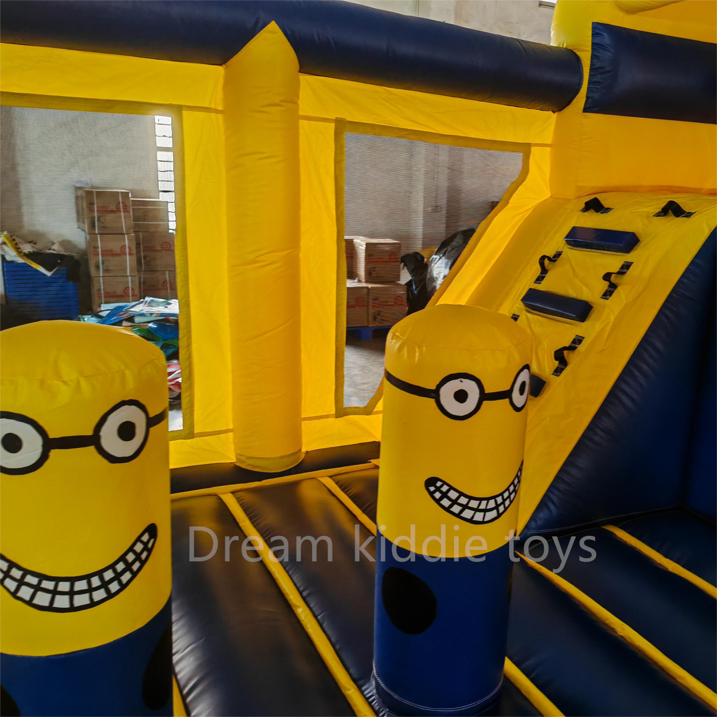 Inflatable Combo Jumping Castle With Slide For Kids  Inflatable Bounce House for Party Rental