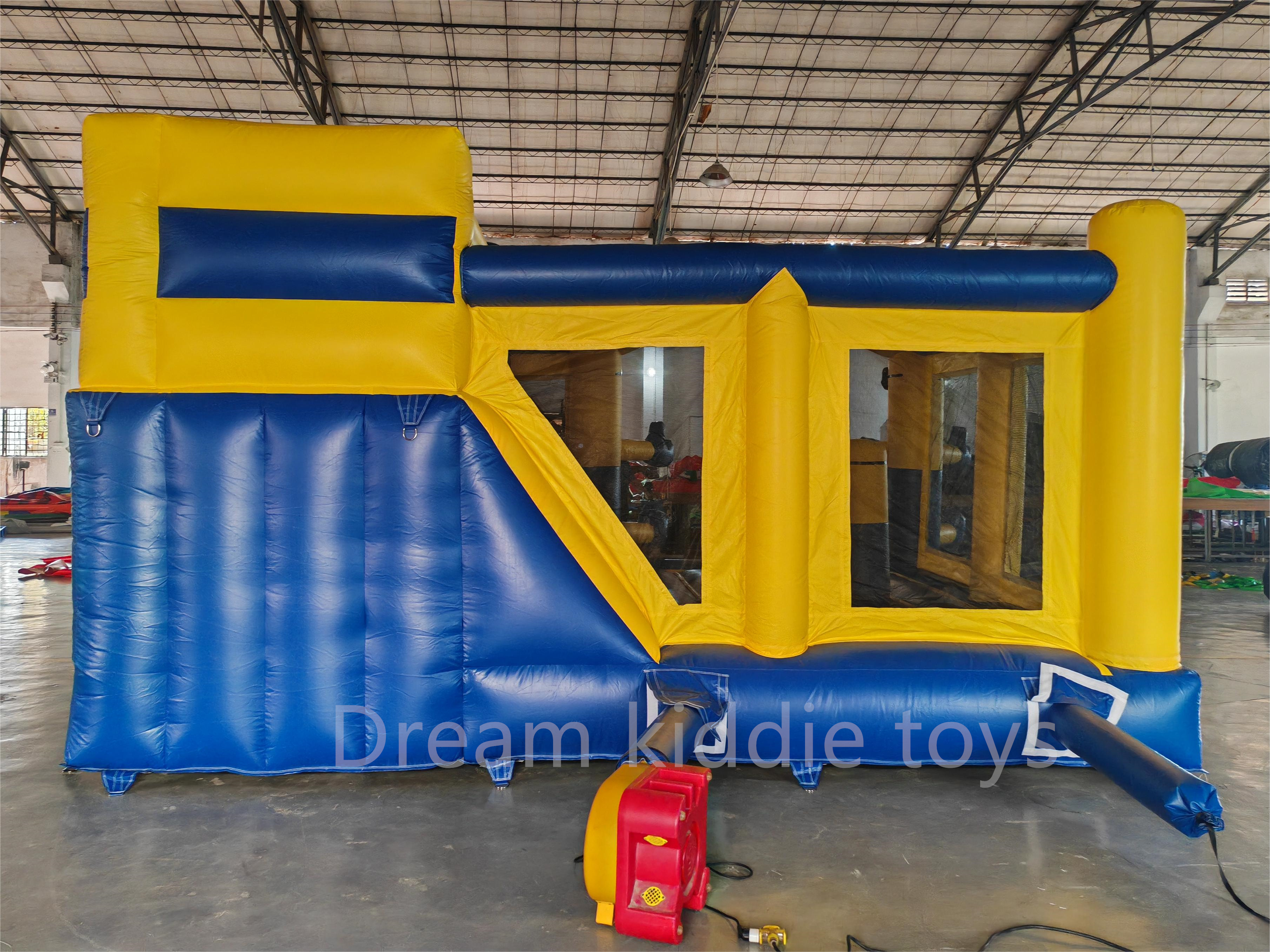 Inflatable Combo Jumping Castle With Slide For Kids  Inflatable Bounce House for Party Rental