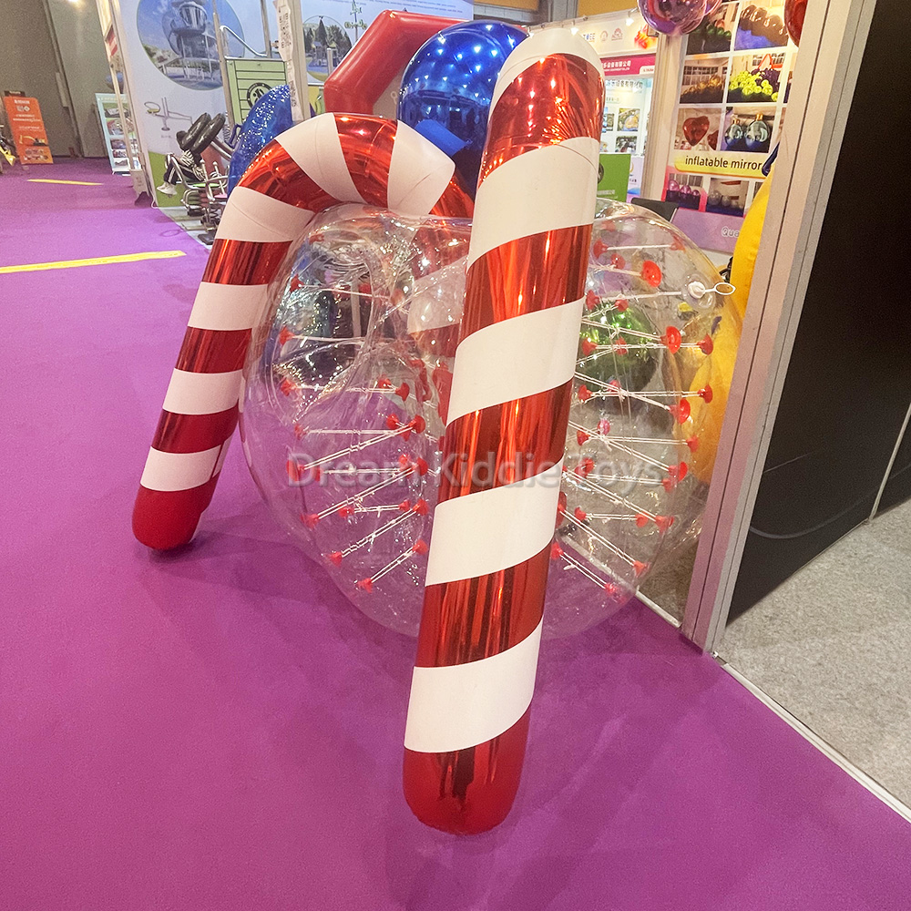 Candy Commercial Inflatable Ball Bouncy Sweet Decoration Bounce Mirror Ball for Events