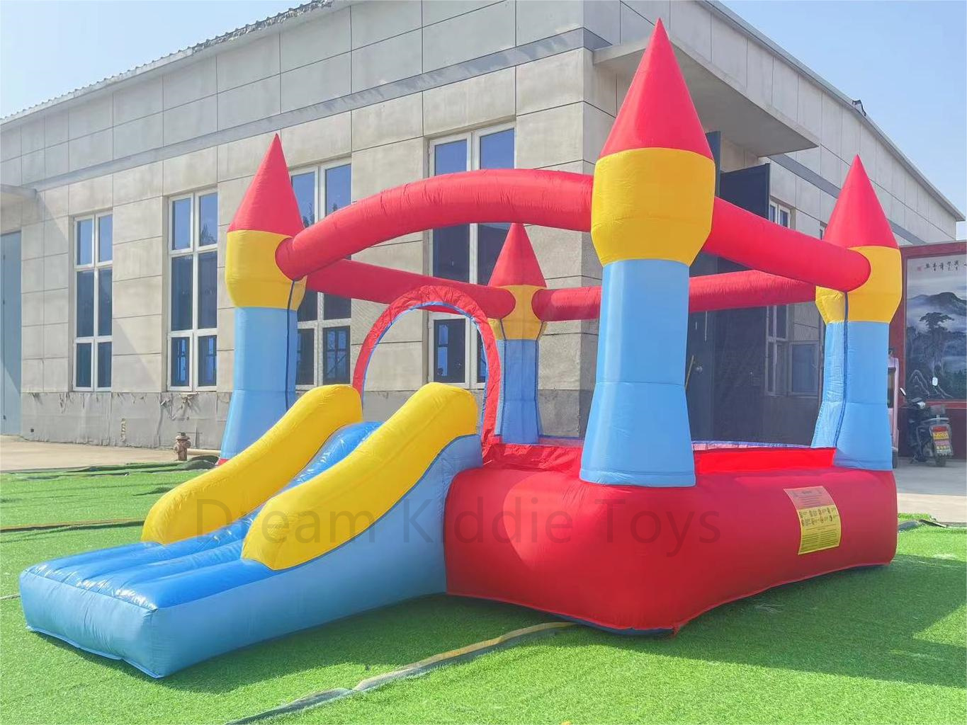 Hot Sale Inflatable Bounce House With Slide Mini Jumping Castle For Kids Inflatable Bouncer For Party Rental