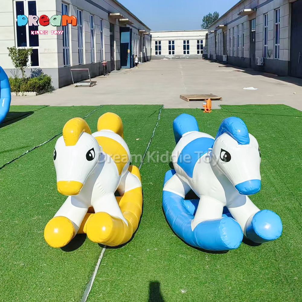 Water Play Amusement Horse Inflatable Water Play Games Outdoor Toys for Kids and Adult