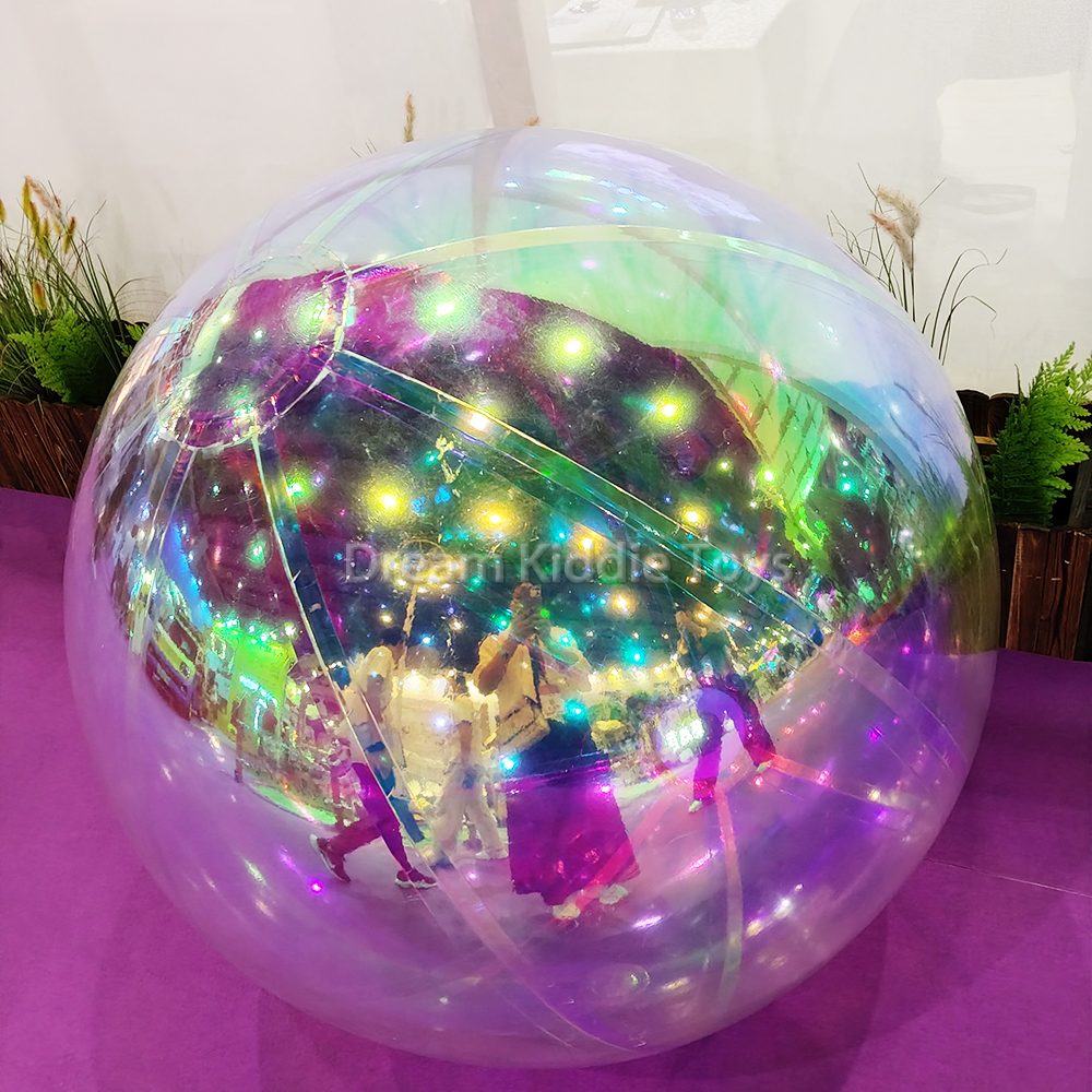 Outdoor Indoor Commercial Inflatable Shiny Ball Bouncy Decoration Bounce Mirror Ball for Events