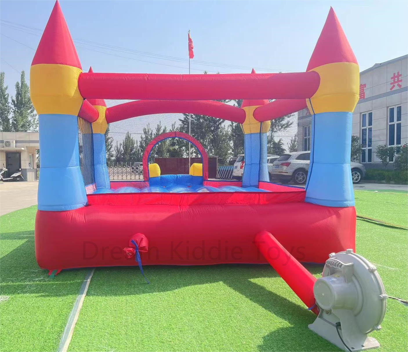 Hot Sale Inflatable Bounce House With Slide Mini Jumping Castle For Kids Inflatable Bouncer For Party Rental