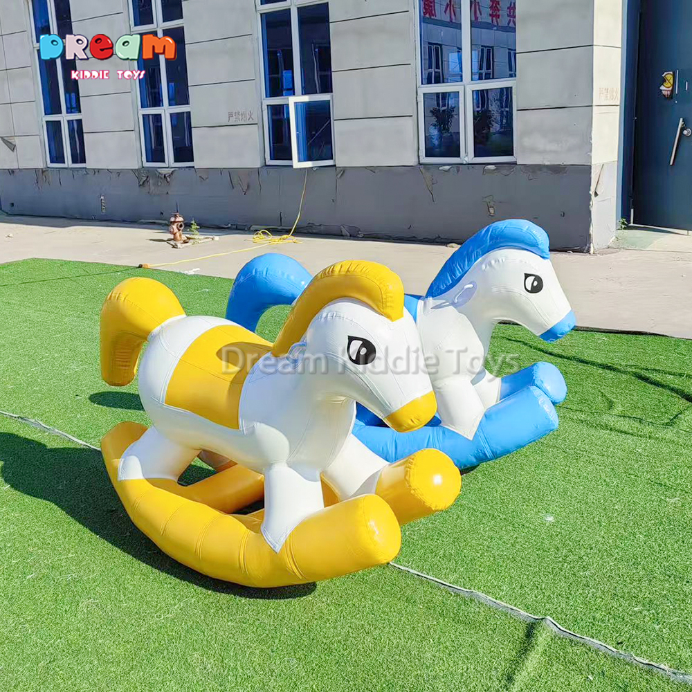 Water Play Amusement Horse Inflatable Water Play Games Outdoor Toys for Kids and Adult