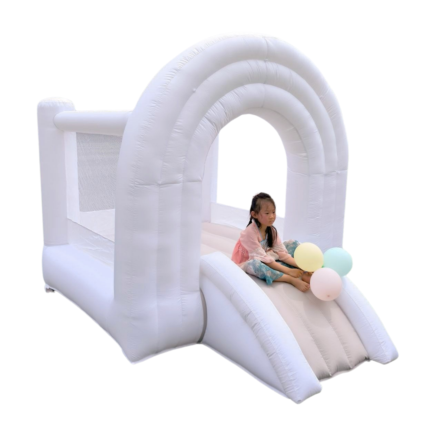 Made to Order PVC Rainbow Inflatable Bouncer House Inflatable Bouncer Inflatable Bounce House Commercial