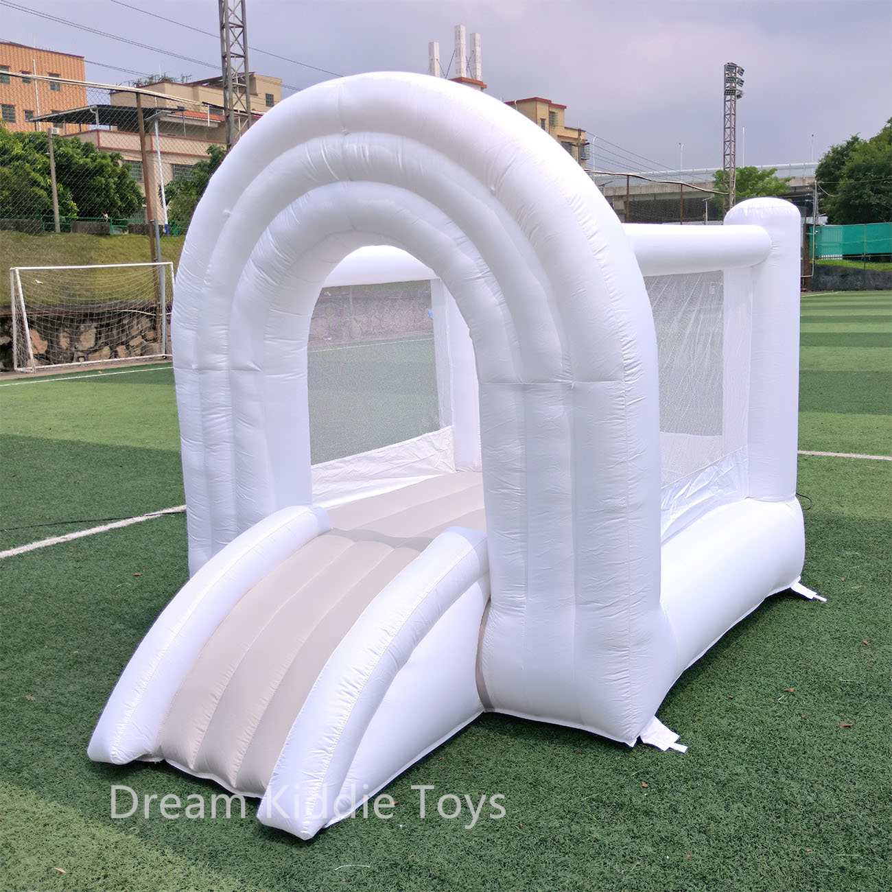 Made to Order PVC Rainbow Inflatable Bouncer House Inflatable Bouncer Inflatable Bounce House Commercial