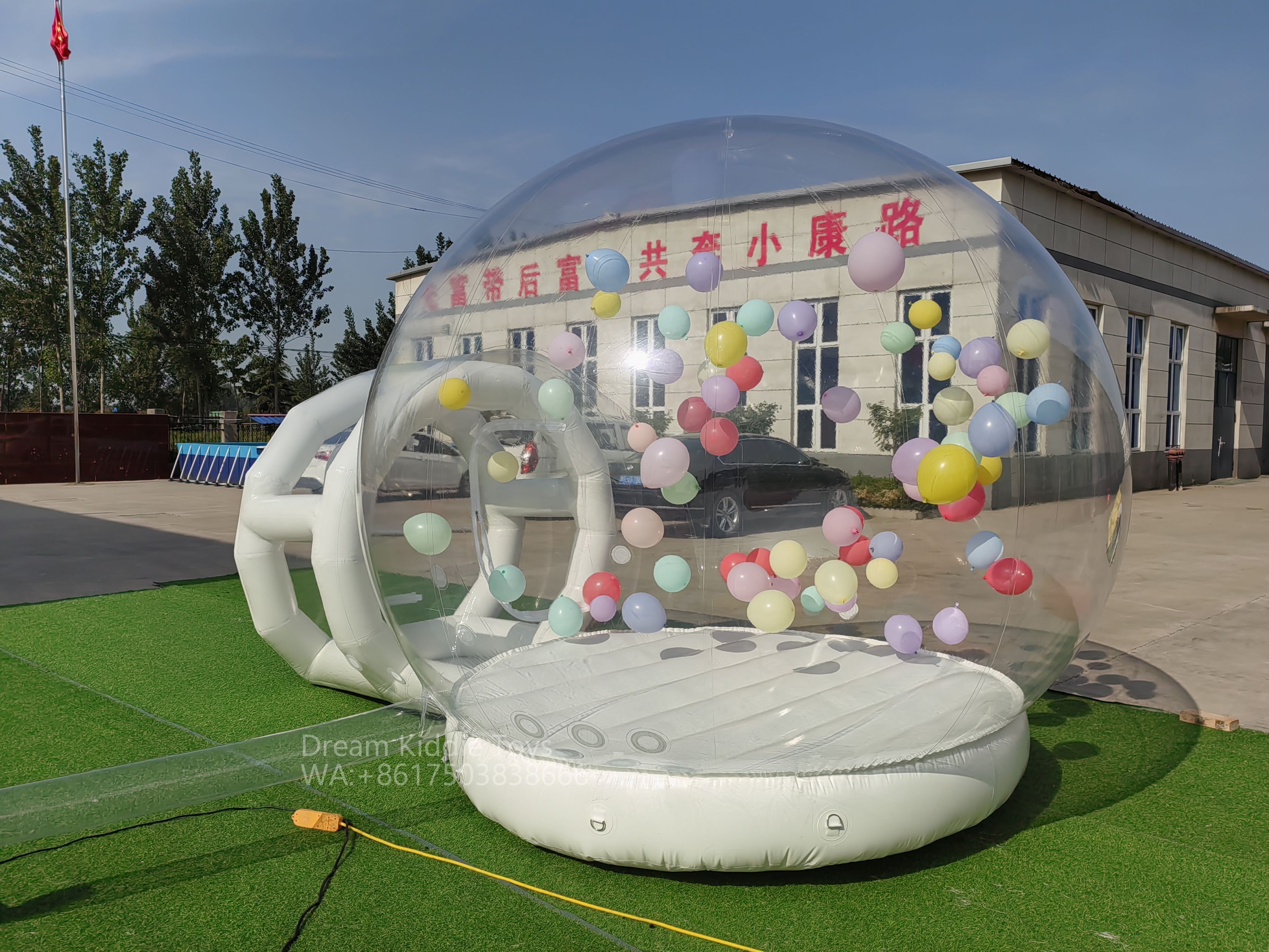 Inflatable Bubble Tent Transparent  Dome Tent PVC Inflatable Bubble House for kids