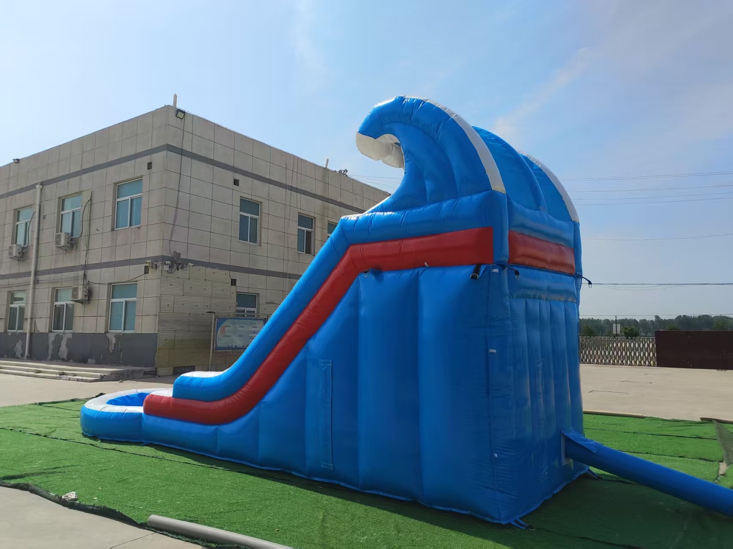 Commercial Inflatable Water Slide Inflatable Bouncy Castle with Slide 