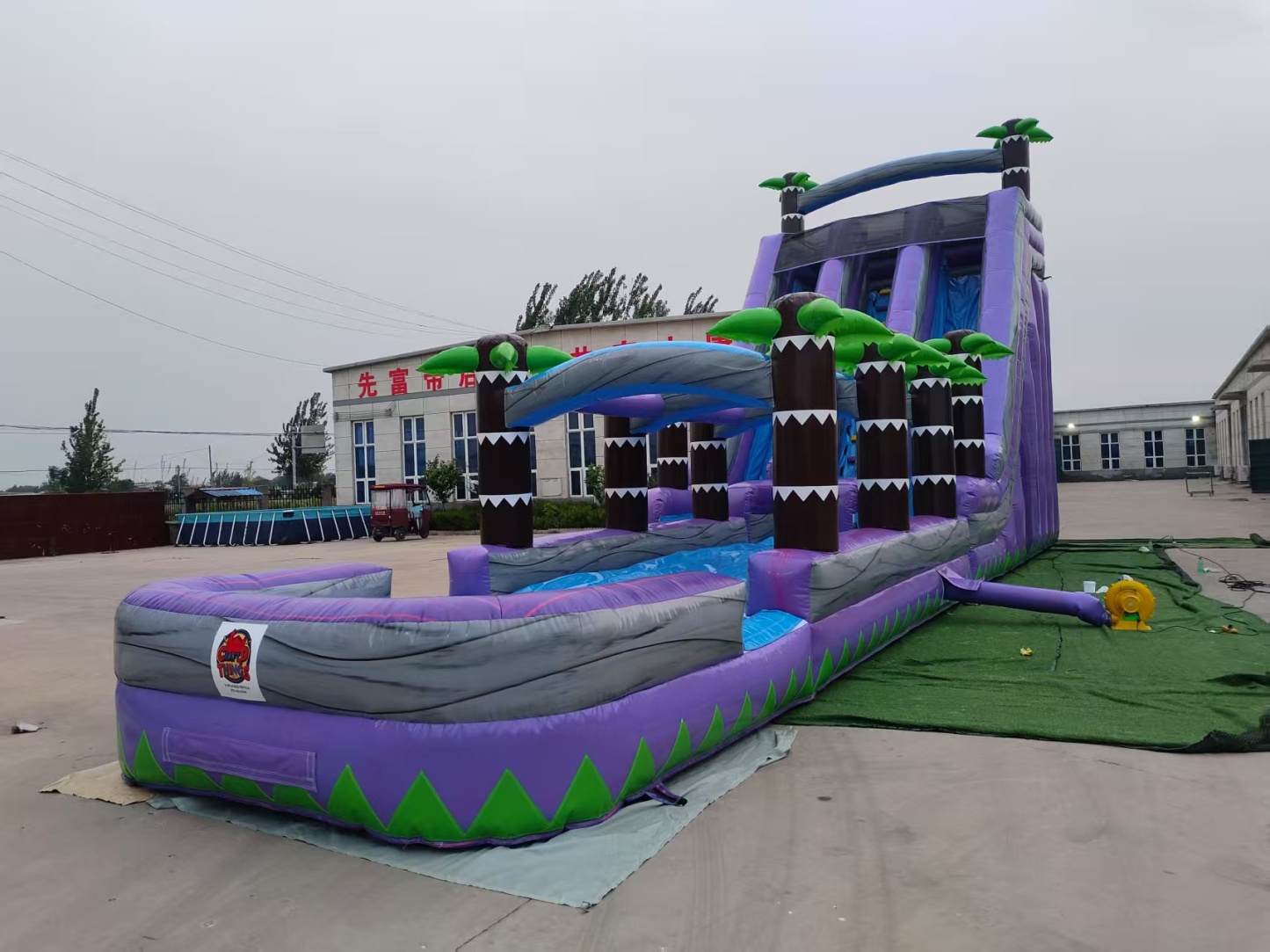 Commercial Inflatable Water Slide Bouncy Castle