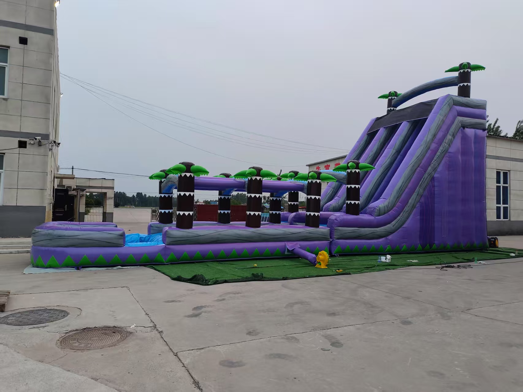Commercial Inflatable Water Slide Bouncy Castle