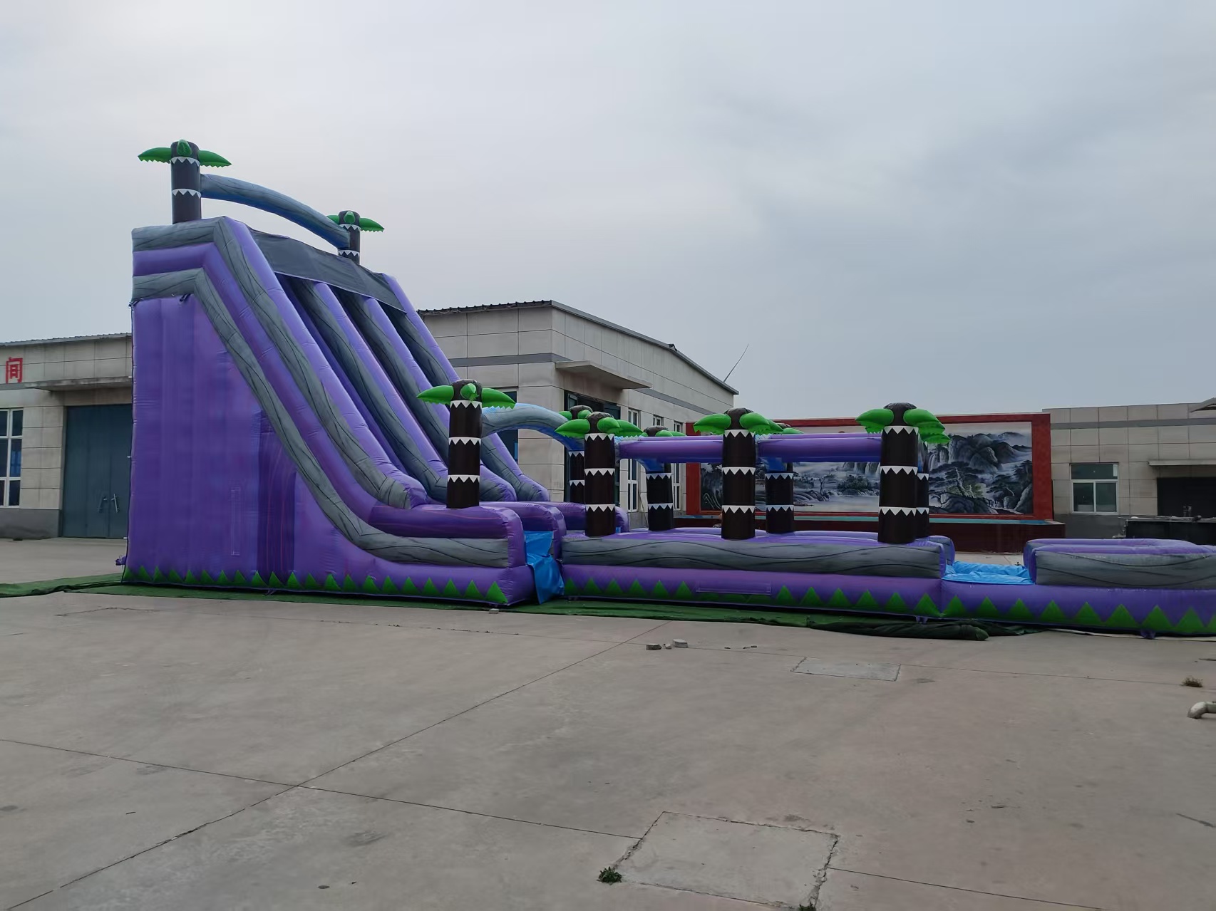 Commercial Inflatable Water Slide Bouncy Castle