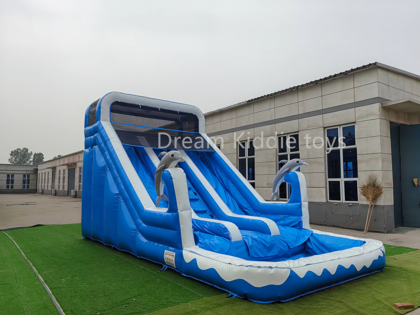 Commercial grade Ocean theme inflatable water slide water slides backyard inflatable for rental
