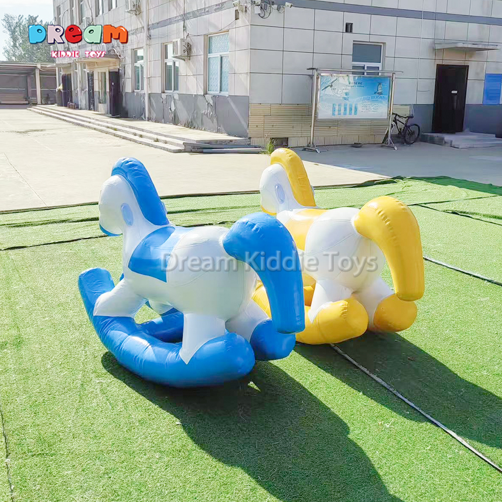 Water Play Amusement Horse Inflatable Water Play Games Outdoor Toys for Kids and Adult