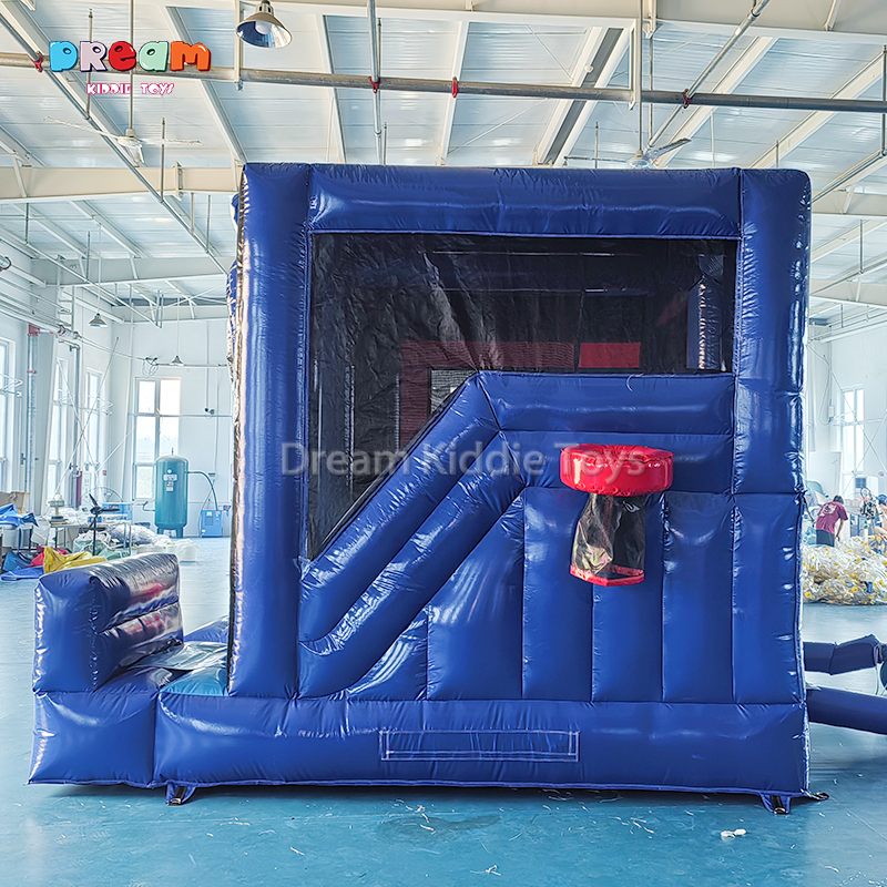 Sonic Theme PVC Inflatable Bouncer with Slide Jumping House