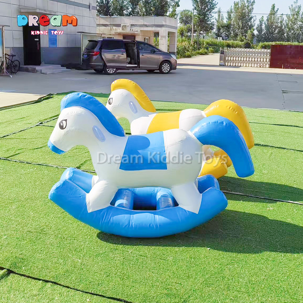 Water Play Amusement Horse Inflatable Water Play Games Outdoor Toys for Kids and Adult