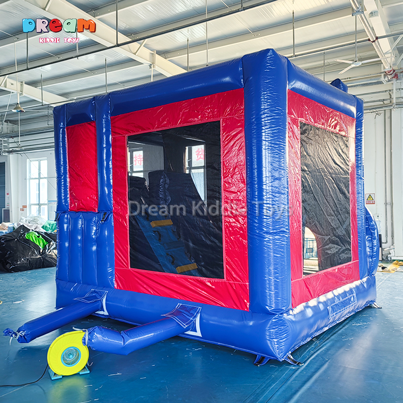 Sonic Theme PVC Inflatable Bouncer with Slide Jumping House