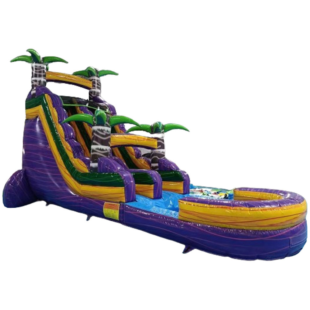 Inflatable Combo Jumping Water slide Inflatable Bounce House w/pool For Party Rent